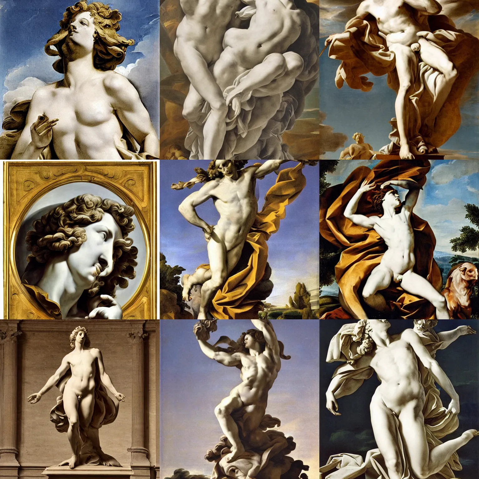 Prompt: an artwork by gian lorenzo bernini