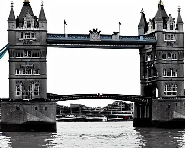 Prompt: a tower bridge