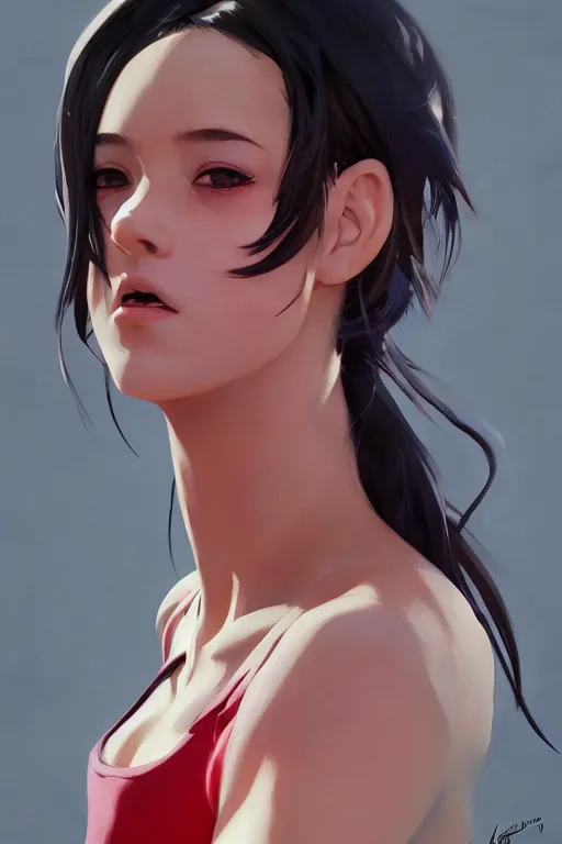 Image similar to a girl playing soccer, full shot, fine - face, realistic shaded perfect body, fine details. night setting. very anime style. realistic shaded lighting poster by ilya kuvshinov katsuhiro, magali villeneuve, artgerm, jeremy lipkin and michael garmash, rob rey and kentaro miura style, trending on art station