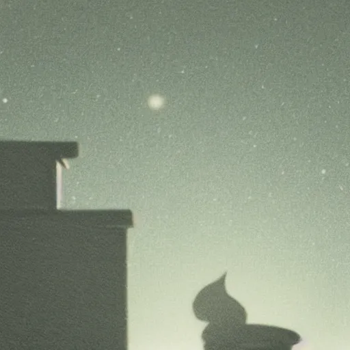 Image similar to a grainy realistic photograph of santa ontop of a rooftop climbing down a chimney at night, shot on an old polaroid camera, grainy vhs texture 4 k, realistic, unreal engine 5, sharp details, 3 0 0 dpi