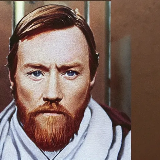 Image similar to obi wan kenobi made of pierogies