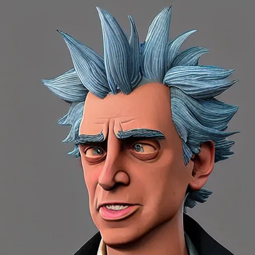 Prompt: Rick Sanchez as a real person 4k detailed super realistic