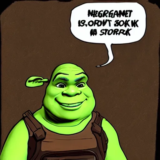 Image similar to agent shrek