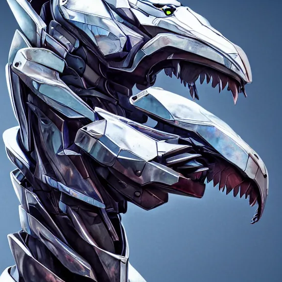 Image similar to detailed maw shot of a gigantic elegant beautiful stunning hot anthropomorphic robot mecha female dragon, swallowing a human, with sleek silver metal armor and cat ears, OLED visor over eyes, food pov, prey pov, micro pov, vore, digital art, mawshot, dragon vore, furry art, high quality, 8k 3D realistic, macro art, micro art, Furaffinity, Deviantart, Eka's Portal, G6