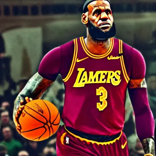 Prompt: lebron james as che guevara, photograph