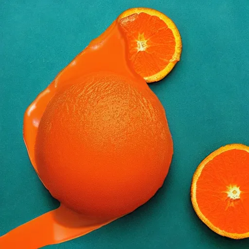 Image similar to orange slime, 2 5 4 0 9 6 2 9 8 4,