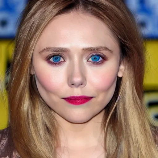 Image similar to elizabeth olsen as samus aran