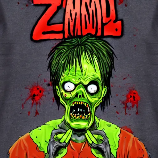 Prompt: zombie mork