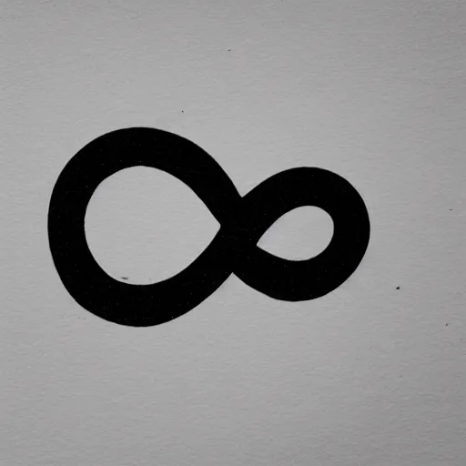 Prompt: infinity symbol, like a cat