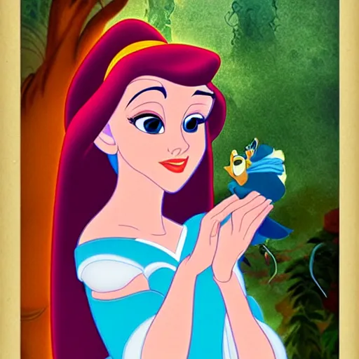 Image similar to beautiful eye of the beholder Disney princess