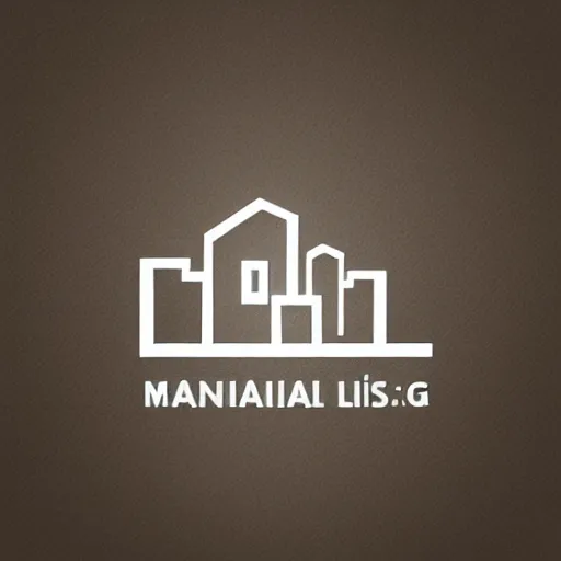 Prompt: logo of a building, minimalistic, vectorized logo style