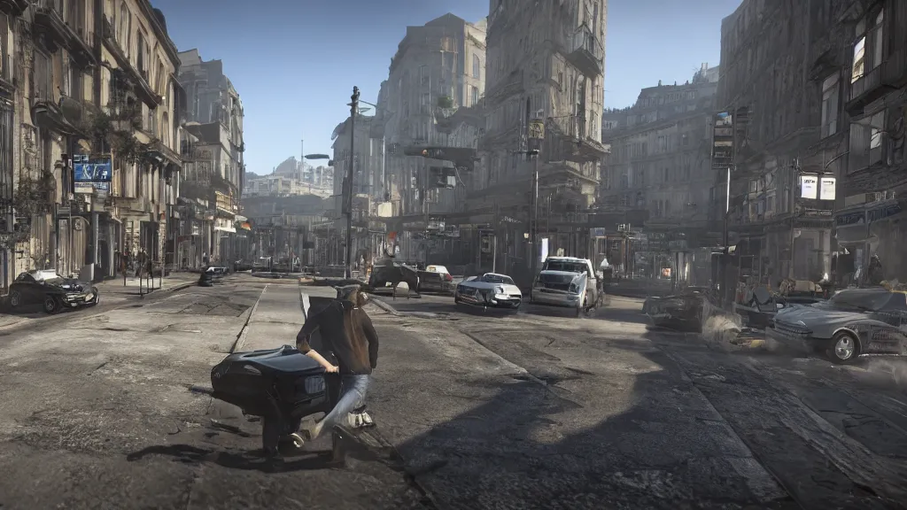 Image similar to Screenshot from Watchdogs in Marseille