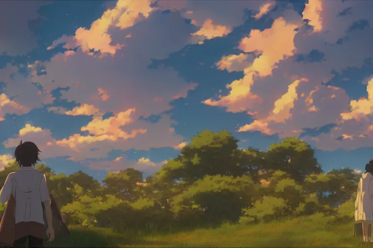 Prompt: crazy dreams, highly detailed, 4k resolution, lighting, anime scenery by Makoto shinkai