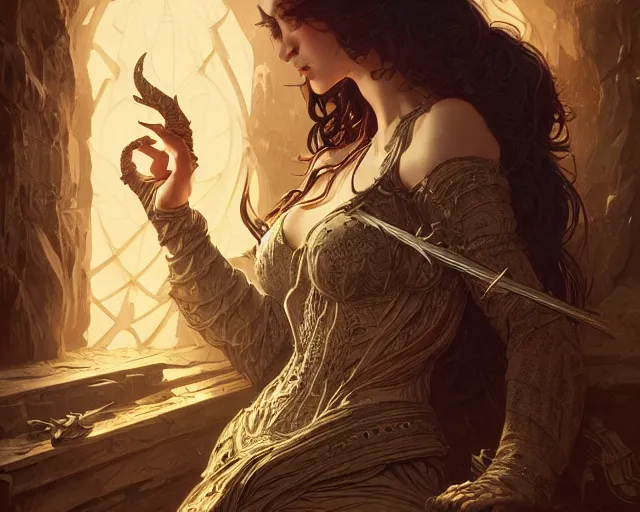 Image similar to photography of william stout, deep focus, d & d, fantasy, intricate, elegant, highly detailed, digital painting, artstation, concept art, matte, sharp focus, illustration, hearthstone, art by artgerm and greg rutkowski and alphonse mucha