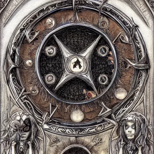 Image similar to detailed and sharp leo zodiac artwork, mystic style, detailed, 8 k, detailed, symmetrical, by brian froud