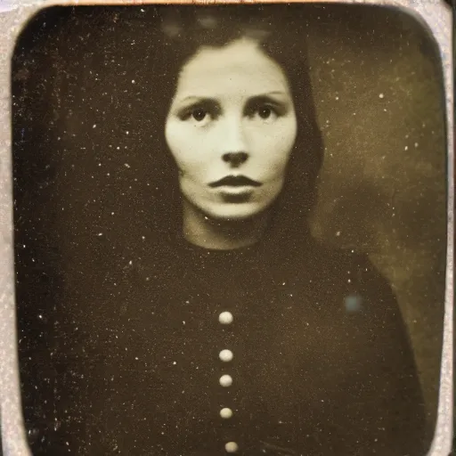 Image similar to tintype photo, ufo