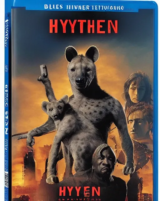 Prompt: 'Hyena: Endgame' blu-ray DVD case still sealed in box, ebay listing