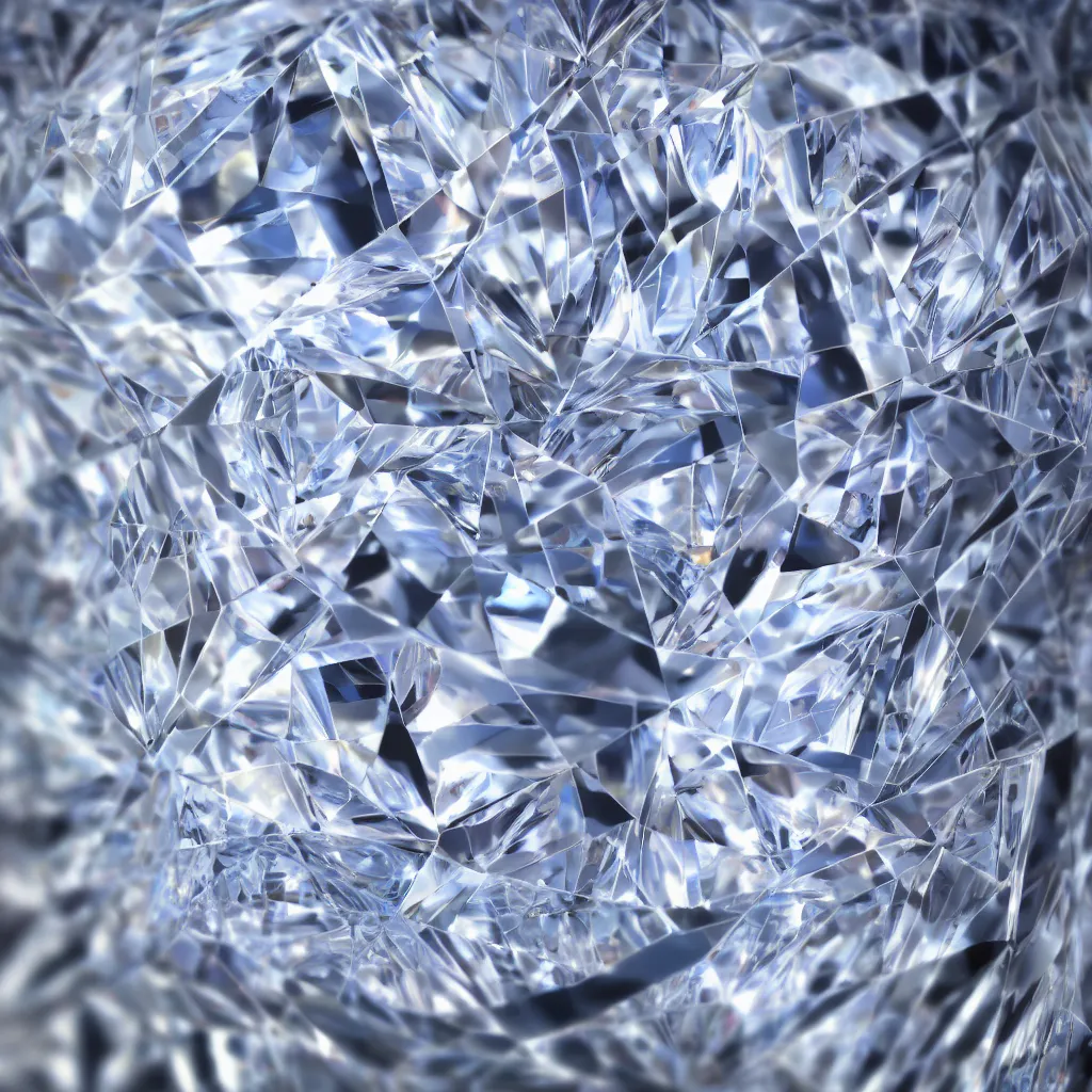 Prompt: close-up floating diamond with an eye in every reflection, ethereal, octane render, trending on artstation, sci-fi, award-winning cinematography, chromatic aberation, caustics, very crisp, beautiful, contrast, 8K, 4K, HDR