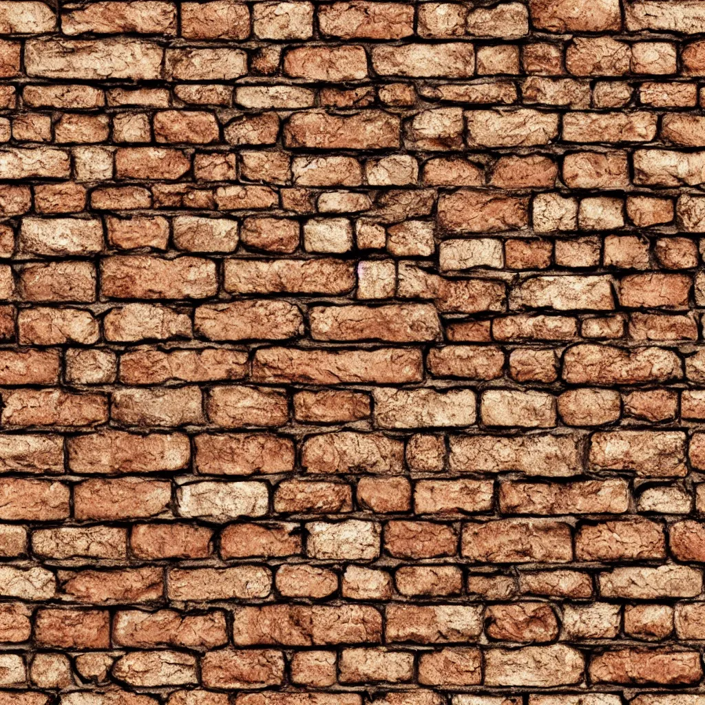 Prompt: a brick wall stone tile texture irregular diffuse albedo high detail 8k macro details seamless pattern