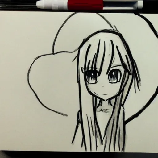 cute anime girls#002 - anime-paper-art
