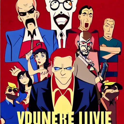 Image similar to venture brothers live action movie poster h- 768 w- 512