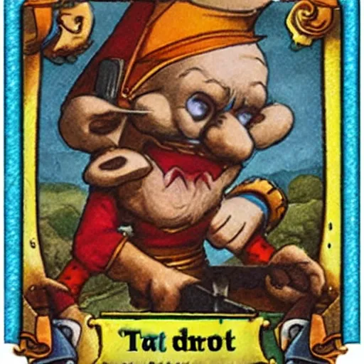 Prompt: fool tarrot card