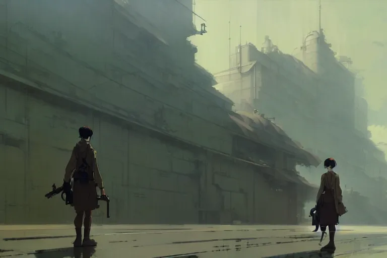 Image similar to dieselpunk, computer, painted by greg rutkowski makoto shinkai takashi takeuchi studio ghibli, akihiko yoshida