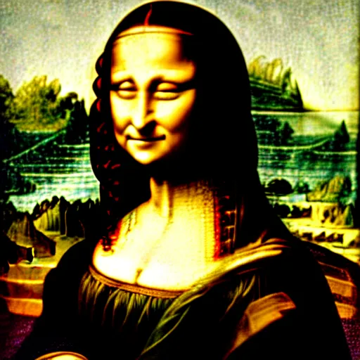 Image similar to Mona Lisa as a Black woman, in the style of renaissance Leonardo Da Vinci