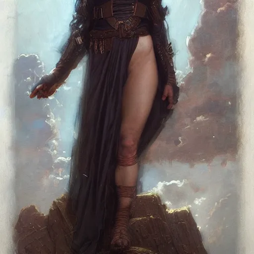 Prompt: a painting in the style of tom bagshaw, and in the style of donato giancola, and in the style of john william waterhouse. smooth, sharp focus.