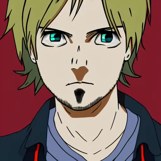 Image similar to jesse pinkman anime style