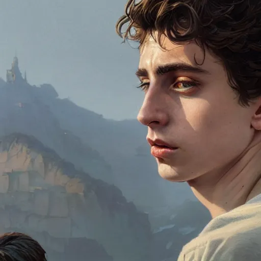 Prompt: highly detailed portrait of timothee chalamet, in gta v, stephen bliss, unreal engine, fantasy art by greg rutkowski, loish, rhads, ferdinand knab, makoto shinkai and lois van baarle, ilya kuvshinov, rossdraws, tom bagshaw, global illumination, radiant light, detailed and intricate environment