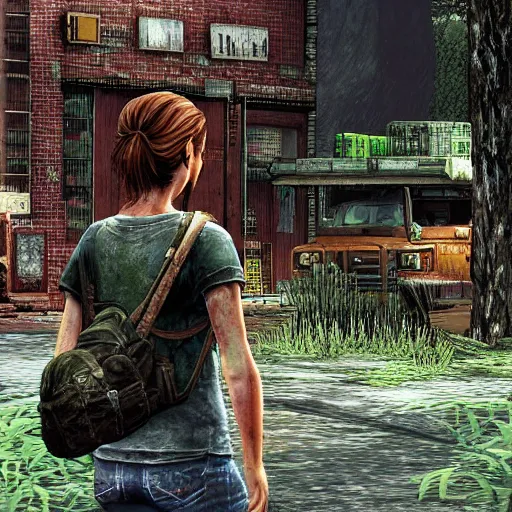 Image similar to the last of us, game boy screenshot