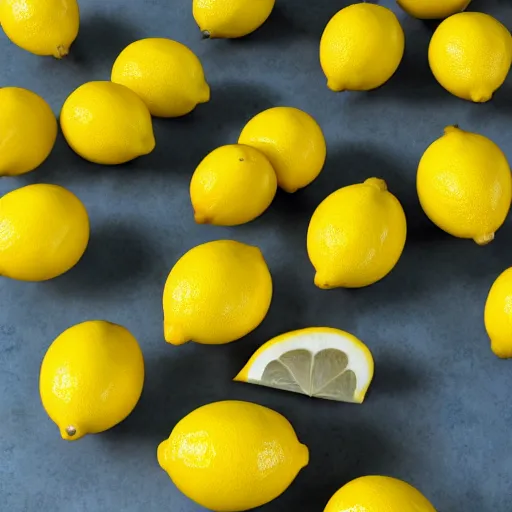 Prompt: high res Lemons 4k