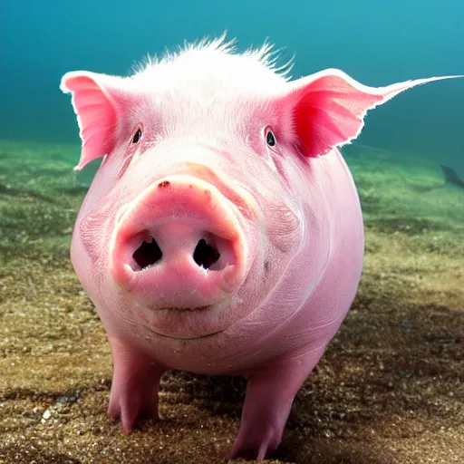 Image similar to fish pig, photo