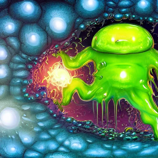Image similar to gelatinous freakout, album art, no text, no watermark, digital art, extremely detailed, sharp, 4 k ~ w 7 6 8