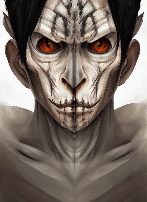 Image similar to a professional digital painting of luffy d monkey, beautiful bone structure, symmetrical facial features, intricate, elegant, concept art, sharp detail, focused, illustration, smooth render, art style by Mandy Jurgens and Ian Spriggs