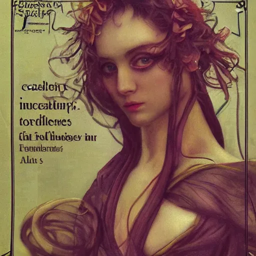 Image similar to beautiful extreme closeup frontpage photo of frontiers in art nouveau anthropomorphosis fashion magazine portrait of person, highly detailed, soft lighting