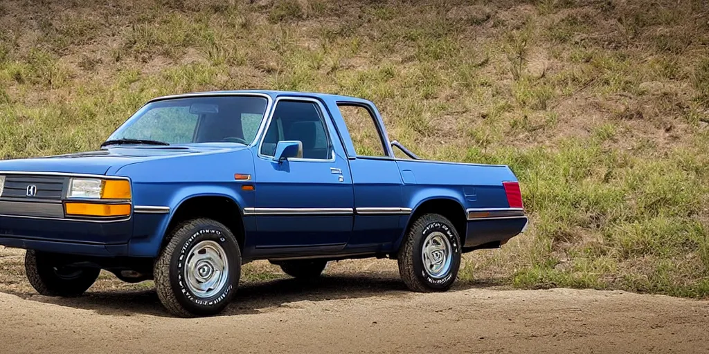 Prompt: “1980s Honda Ridgeline”