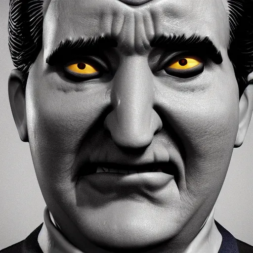 Prompt: portrait of ted cruz as grandpa munster, the munsters, octane render, unreal 5 engine