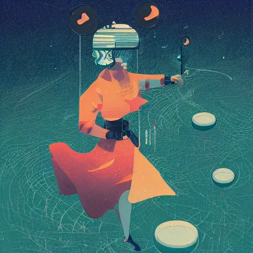 Image similar to illustration of Courage, by Victo Ngai and James Gilleard