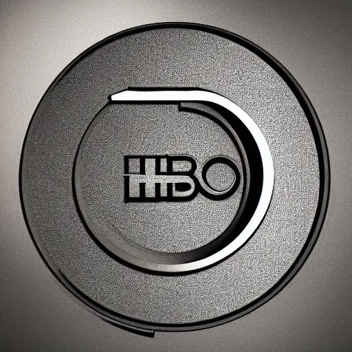 Prompt: futuristic HBO logo