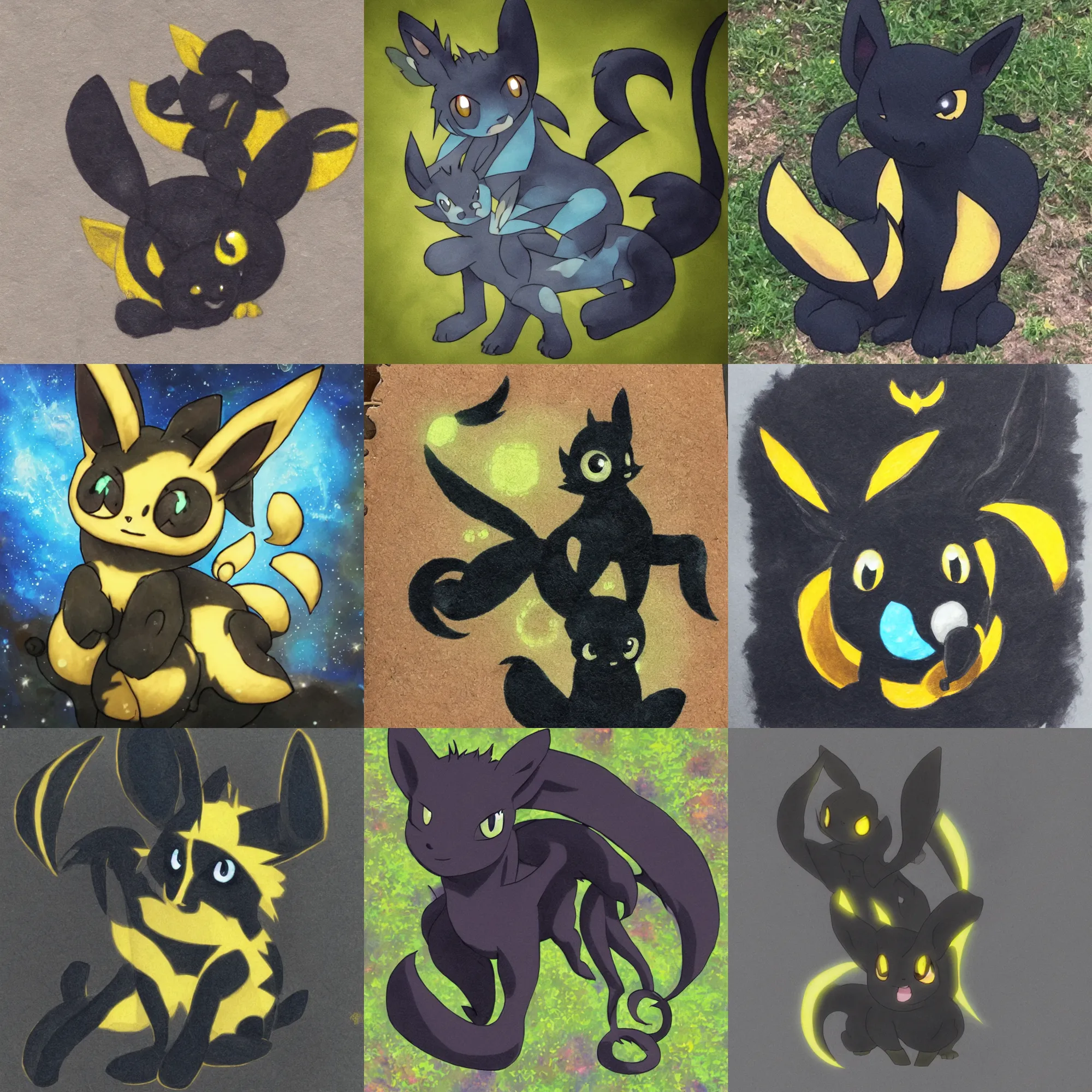 Prompt: an umbreon