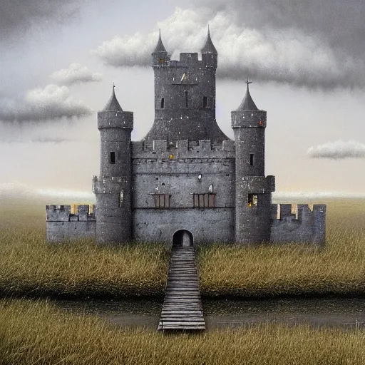 Image similar to castle in clouds by lee madgwick