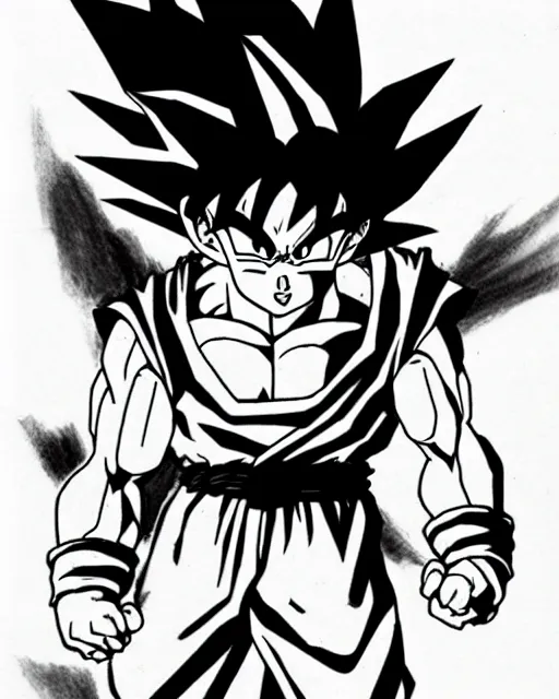 Goku Black (Side Profile Practice) | DragonBallZ Amino
