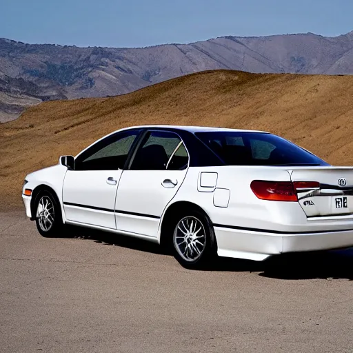 Image similar to toyota camry 9 9 with wings flying in the sky