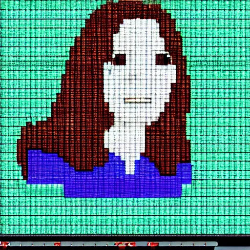 Monica Geller Pixelart 