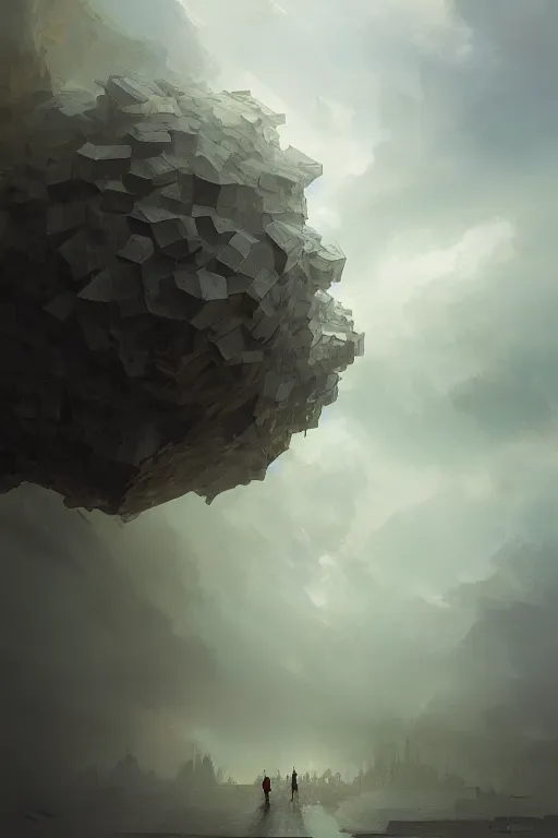 Image similar to a dodecahedron cloud, intricate, elegant, volumetric lighting, scenery, digital painting, highly detailed, artstation, sharp focus, illustration, concept art,ruan jia, steve mccurry