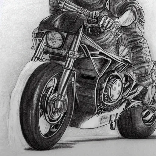 Image similar to akira pencil drawings