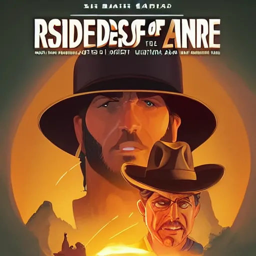 Image similar to face icon stylized minimalist raiders of the lost ark 1 9 8 1, loftis, cory behance hd by jesper ejsing, by rhads, makoto shinkai and lois van baarle, ilya kuvshinov, rossdraws global illumination