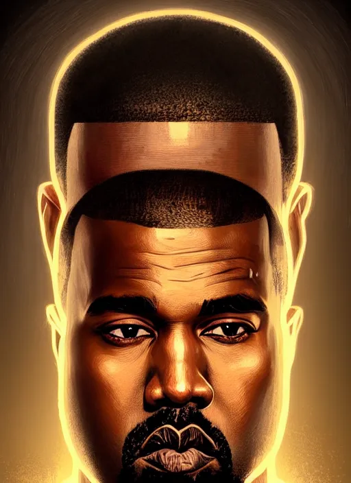 Image similar to highly detailed portrait kanye west in gta v stephen bliss unreal engine fantasy art by greg rutkowski loish rhads ferdinand knab makoto shinkai lois van baarle ilya kuvshinov rossdraws tom bagshaw global illumination radiant light detailed intricate environment